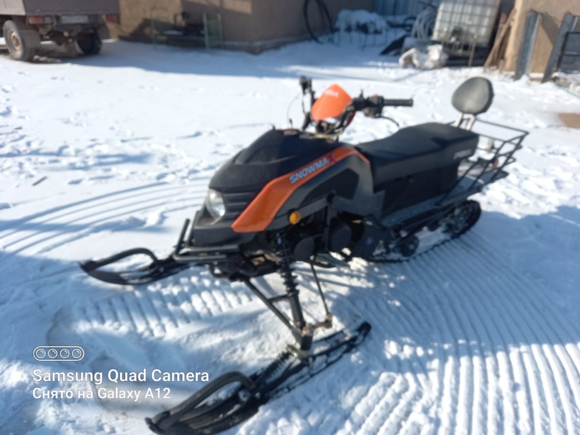 Детский мото снегоход | SNOW-BIKE