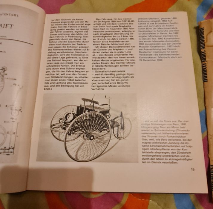 книга 100 години автомобили на немски език