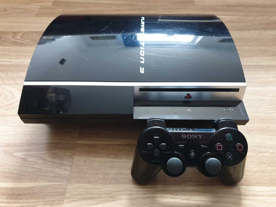 PS3 modat CFW 320 GB + 40 jocuri (GTA V, Red Dead, God of War, NFS)