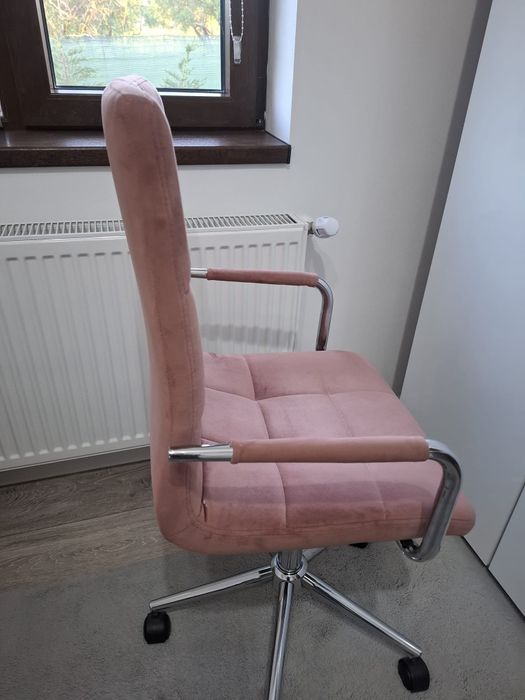 Vând scaun birou catifea