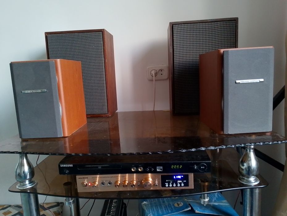 Продам усилитель  с калонками