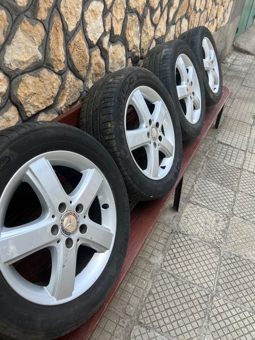 Djanti s gumi 16 5x112 Mercedes Джанти с гуми 16 5х112 Мерцедес Оригинални