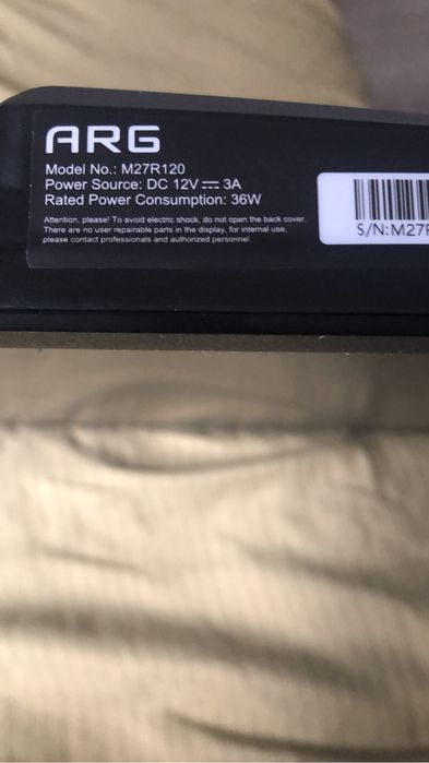 Монитор ARG 120 герц