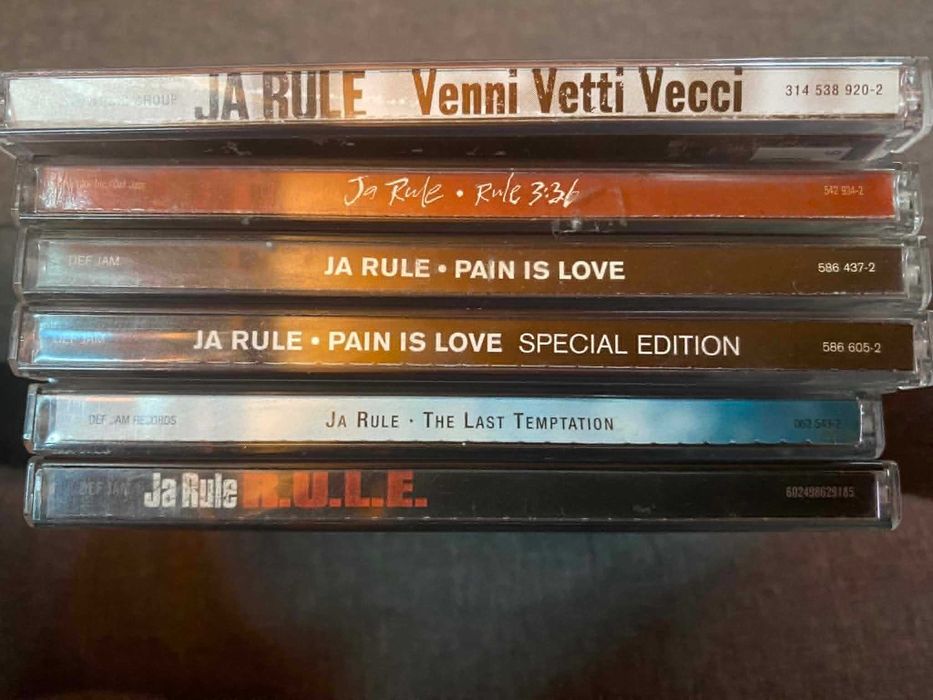 Ja Rule рап албуми на дискове