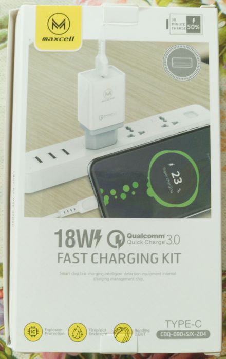 Încarcator rapid cu mufa lata - 18W