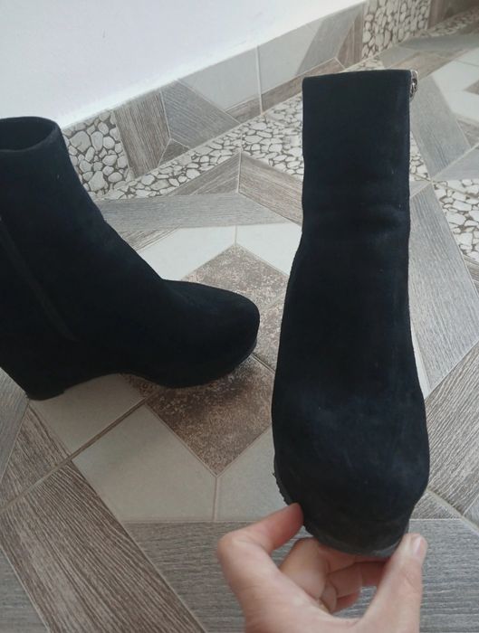 Ghetuțe dama piele intoarsa!Anna Cori!