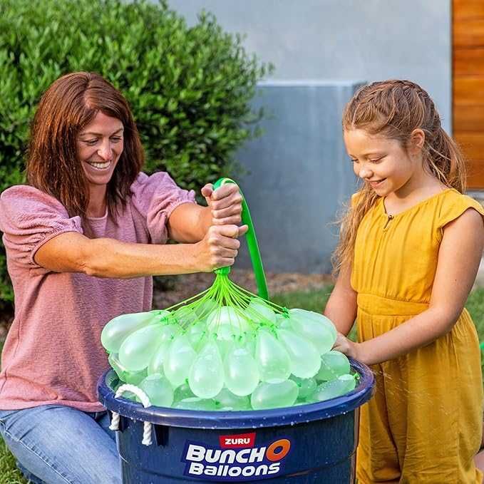 Голяма Водна пързалка 5м Shark с над 100 водни балона бомби ZURU Bunch O Balloons