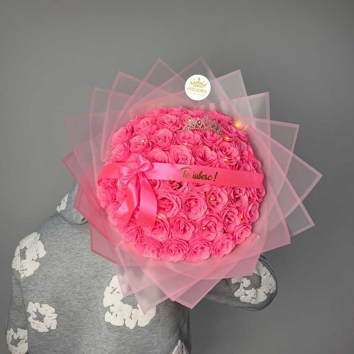 Buchete Trandafiri Sapun orice culoare, livrare rapida