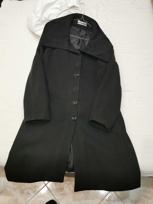 Дълго палто кашмир