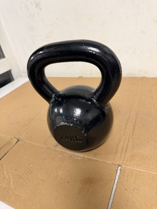 Kettlebell Germany 24 kg fier pret 300lei predare in Bucuresti Sector 4
