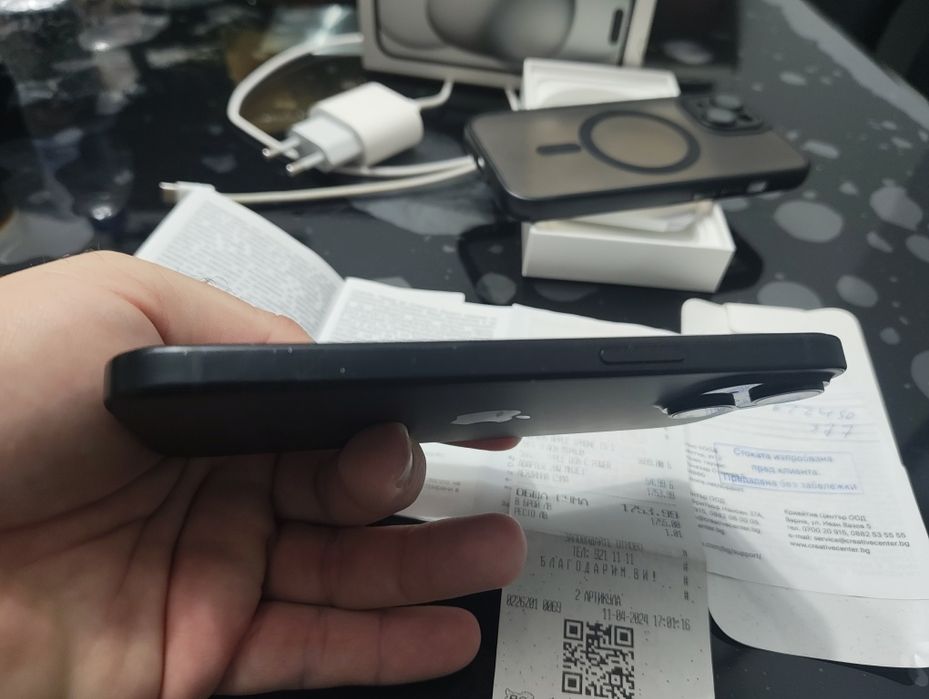 Iphone 15 256gb с гаранция