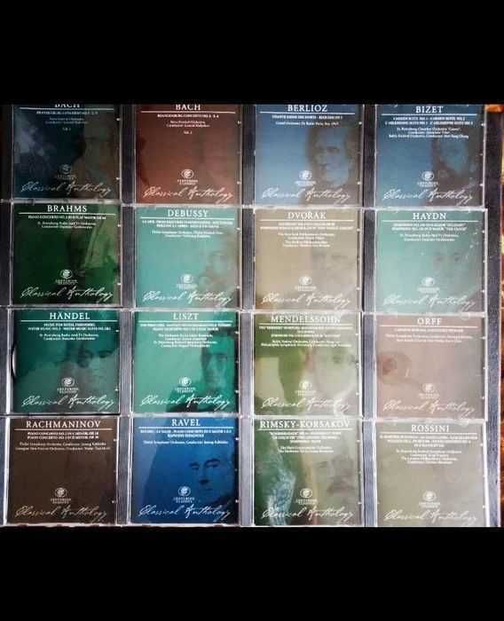 Colecție CD-uri muzică clasică, pt. relaxare, intelect și antistress