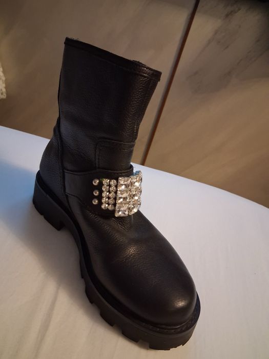 Cizme Karl Lagerfeld Paris “Martina” din piele