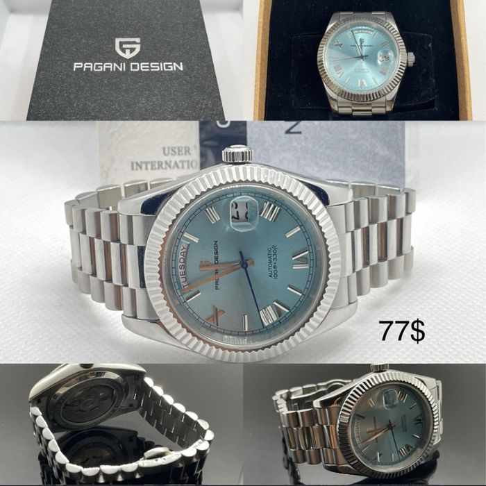 Механические часы. Pagani Design