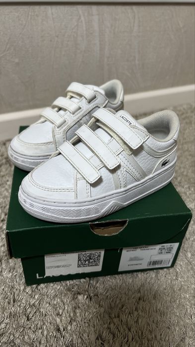 Lacoste детские кеды
