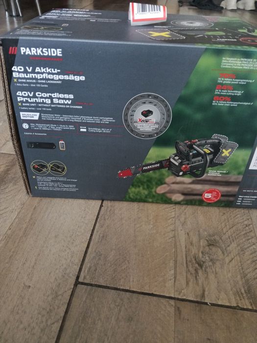 Drujba parkside performance cu acumulator!