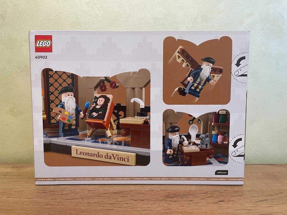 LEGO 40902: Трибьют Леонардо Да Винчи