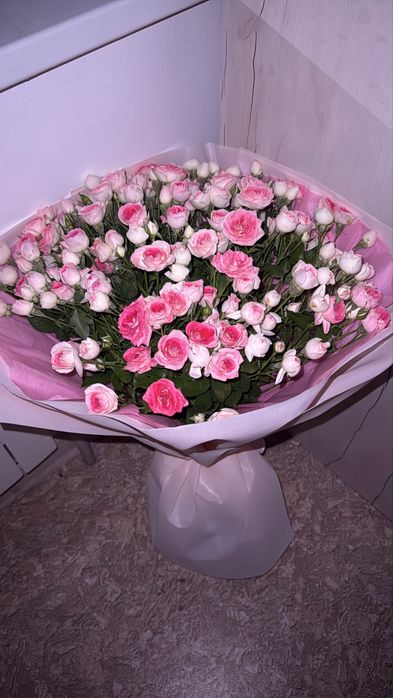 Цветы свежие 51 штук