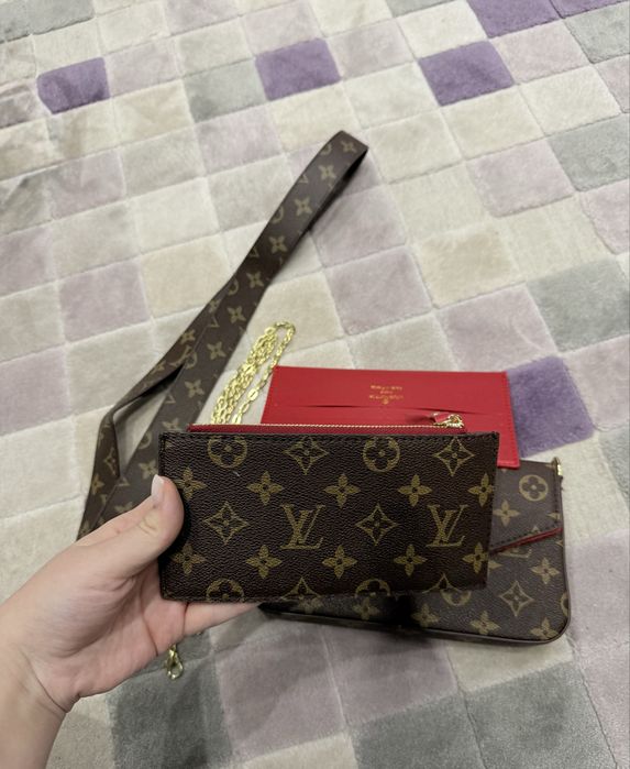 Сумка клатч лв,новая