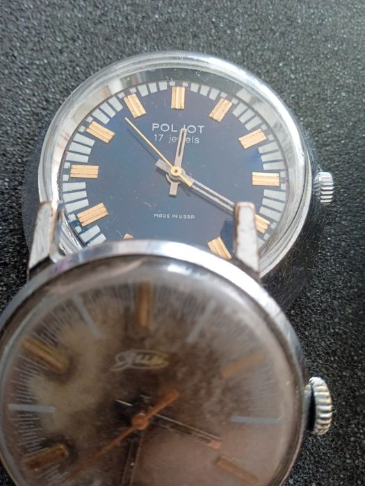 Лот руски механични часовници. ZARIA,POLJOT RAKETA ORIENT.