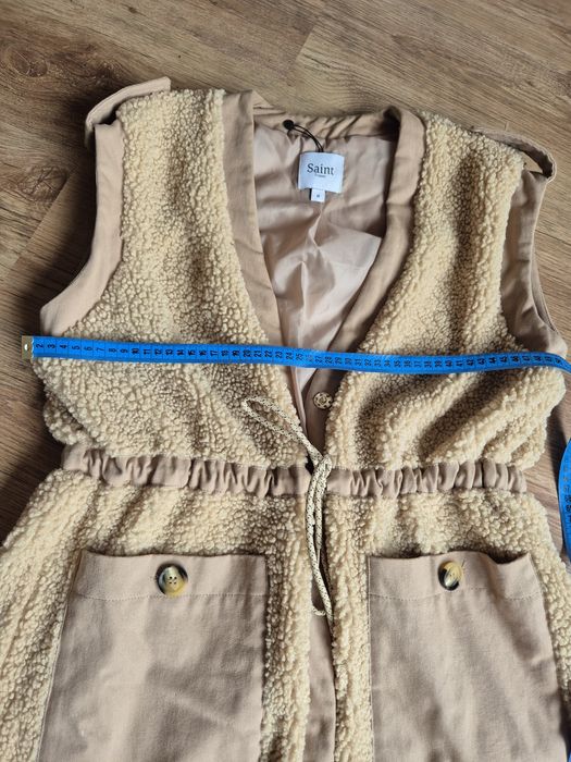 Vestă de blană/ S-M-L/ S.Tropez/ midi