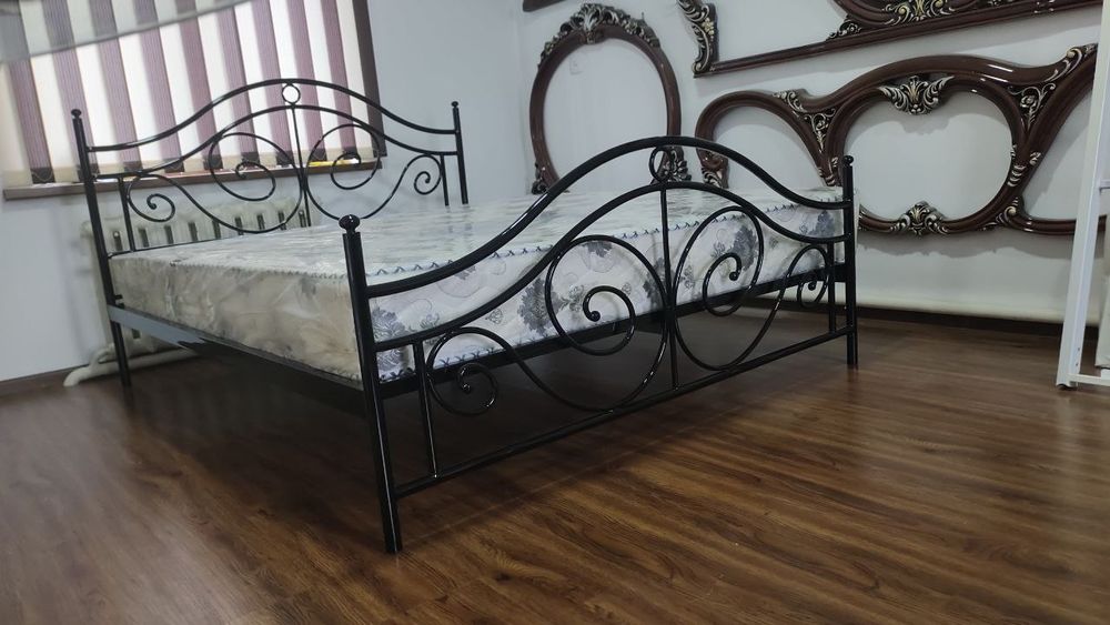 Кровать кованые металлические кровати