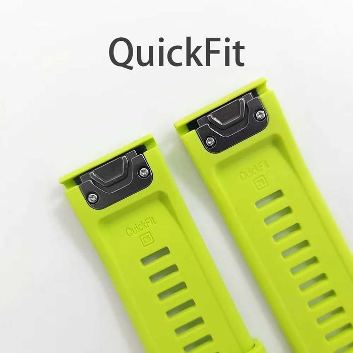 Curea silicon 22mm 26mm Quickfit Garmin Epix Fenix 5X 7 7X 5Plus 6XPro