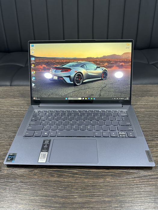 мощный 8-ядерный i7 ноутбук Lenovo IdeaPad Slim 7, для игр и графики