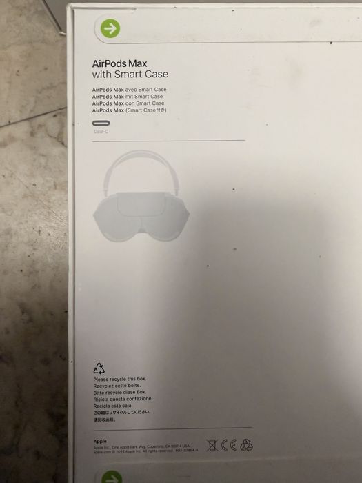 Casti originale Apple Airpods Max with smart case model a3184