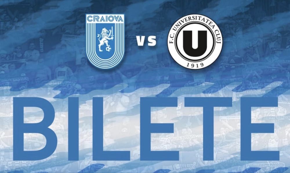 Vand Esarfe Si bilete U Cluj vs Universitatea Craiova