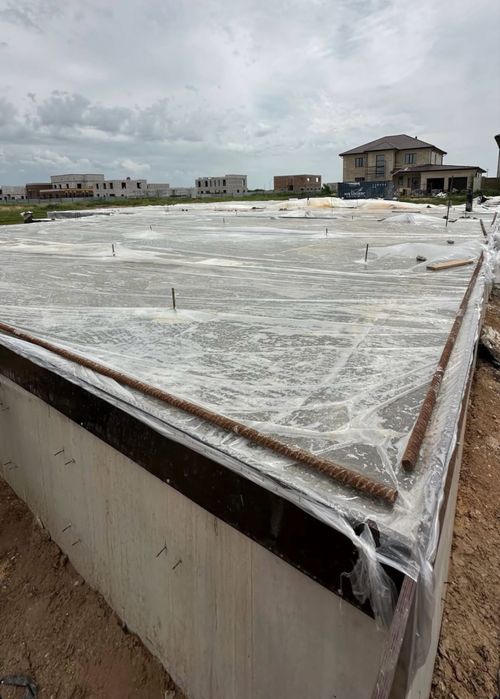 Заливаем фундамент