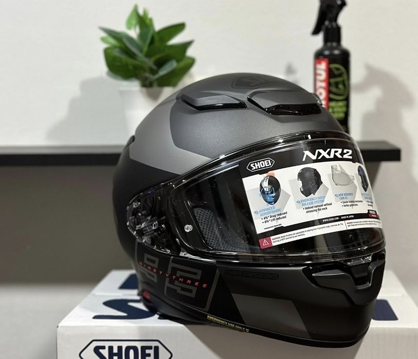 Casca moto Shoei Nxr2 S  Marquez MM93 NOUA in cutie. Casca shoei