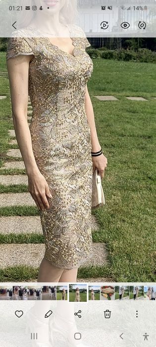 Rochie eleganta, marinea M