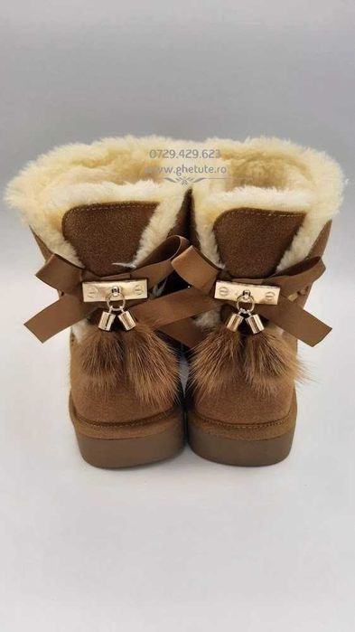 Ghete / cizme mini UGG - piele NATURALA, 35-40