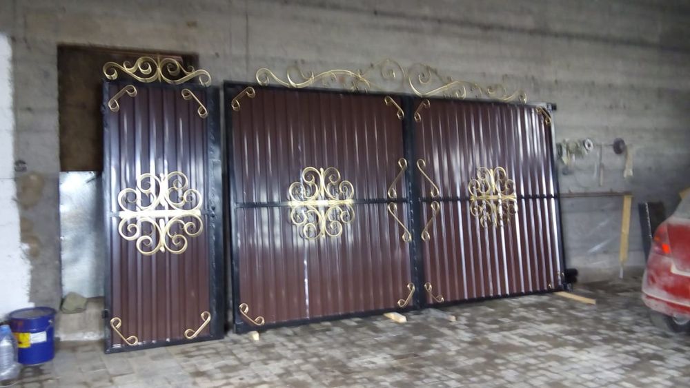 Ворота Распашные, новые.