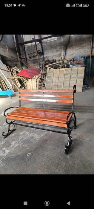 Скамейки уличные