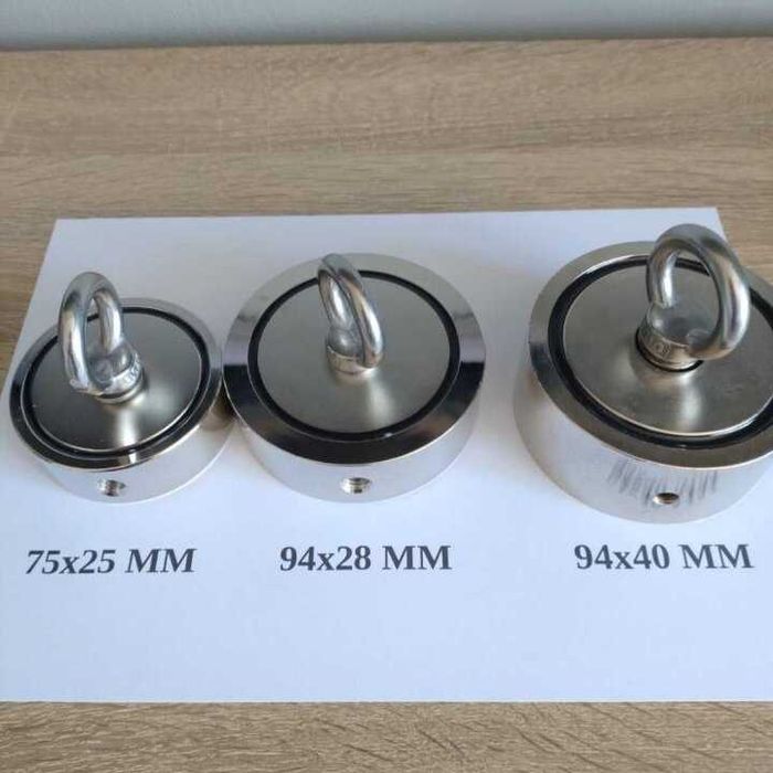 Неодимови магнити с халка (кука) за търсене на предмети