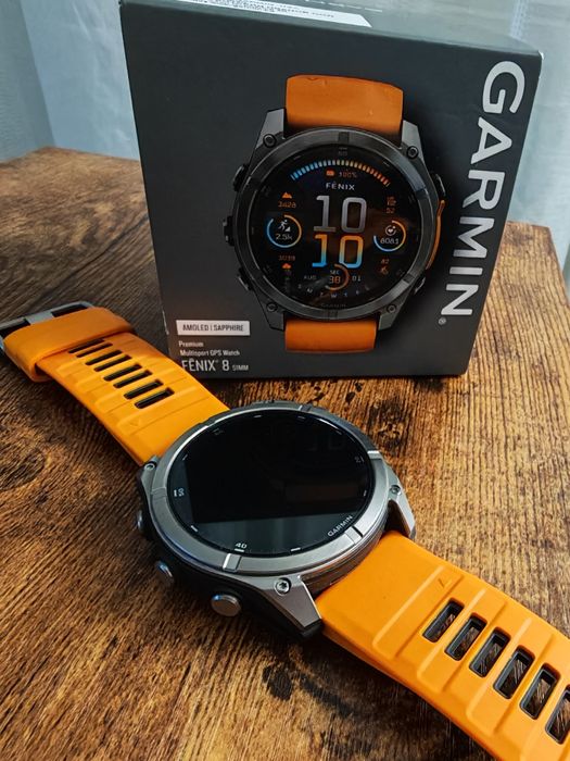 Garmin Fenix 8 Sapphire Amoled Titanium 51 mm