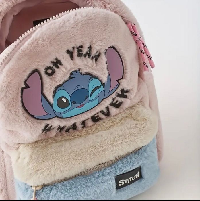 Детски Пухени раници Стич- Zara