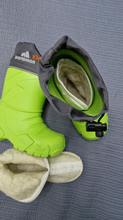 Детские резиновые сапоги