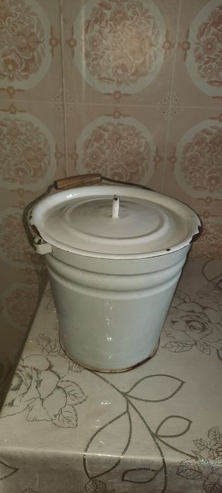 Ведро эмалированное