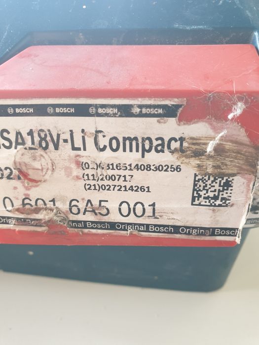 Bosch GSA 18V -LI C fierastrau sabie profesional