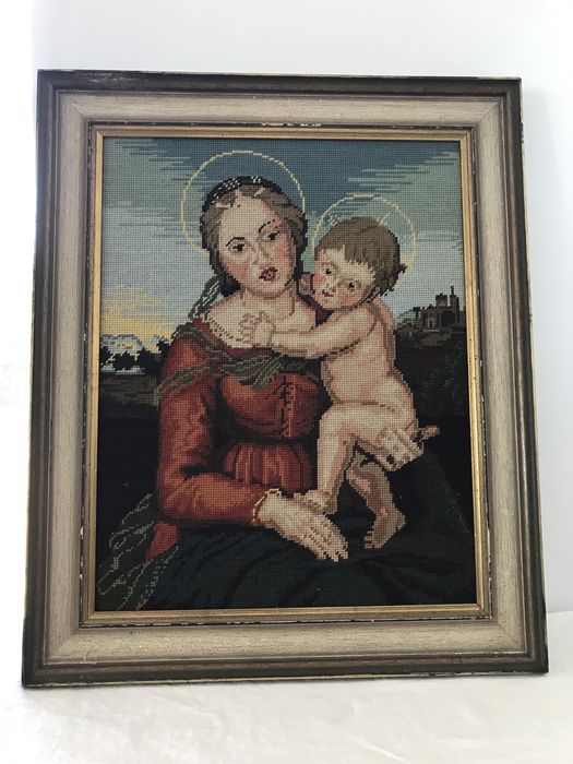 Goblen Fecioara cu pruncul