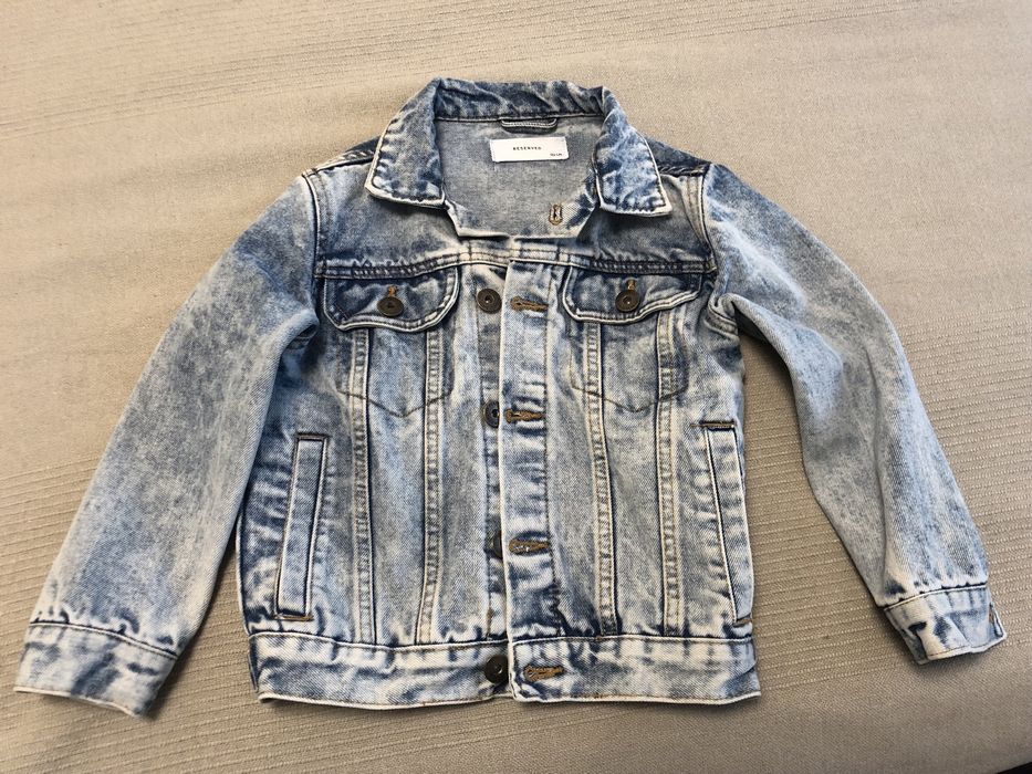 Детско дънково яке 122 см., 6-7г.