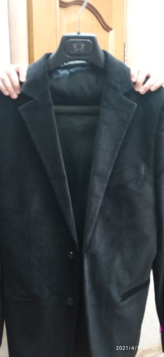 Пиджак мужской велюр