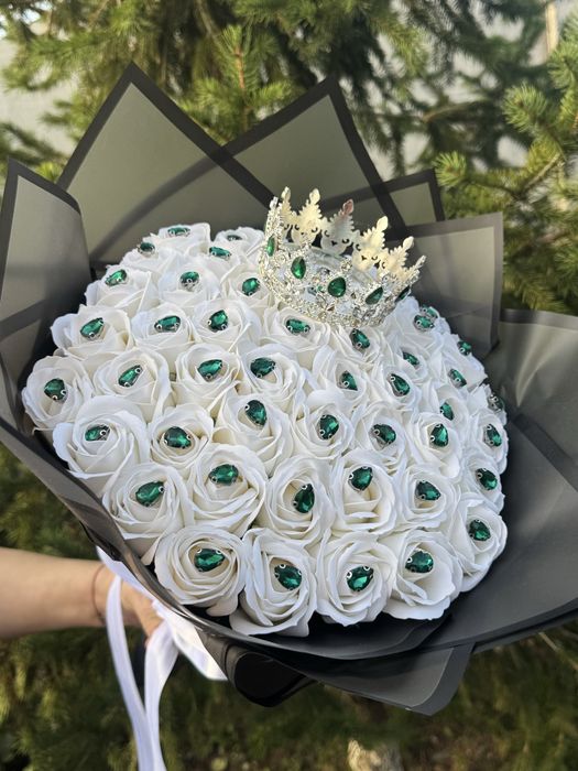 Buchete de trandafiri din săpun