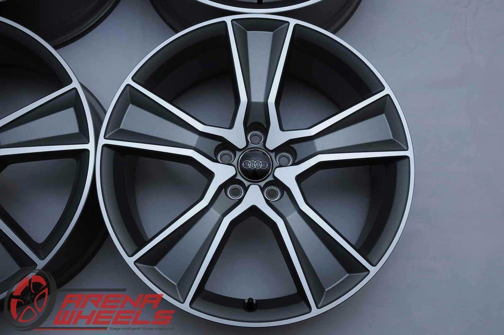 Jante Noi 20 inch Originale Audi Q5 SQ5 FY R20 Gri + Diamond Cut