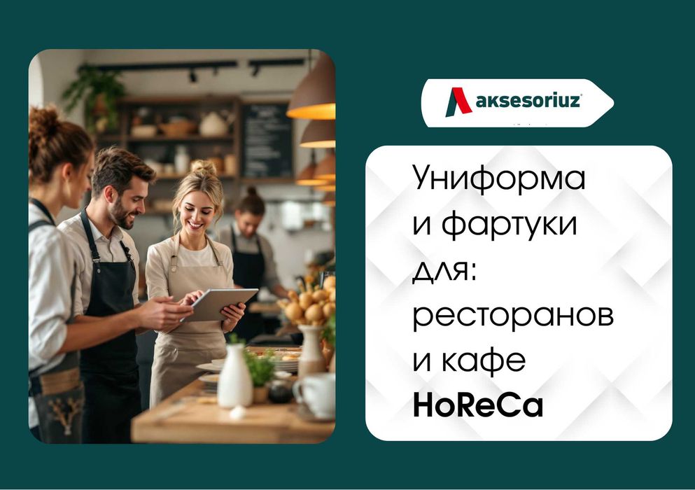 Униформа и фартуки для ресторанов и кафе | HoReCa