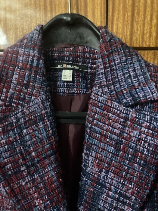 Дамско палто - вълнено или естествена лисица, с рокля или пола