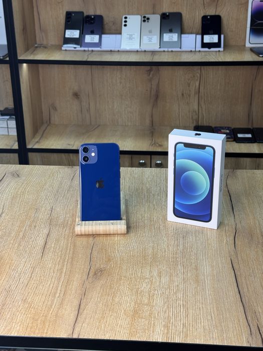 Телефон Iphone 12 mini  64 gb 100% синий
